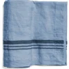 Duk LORRY i linné, stripe, Misty Blue