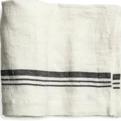Duk LORRY i linné, stripe, Sage