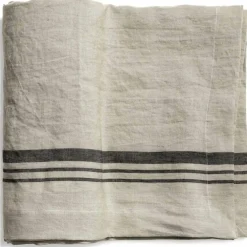 Duk LORRY i linné, stripe, Sage