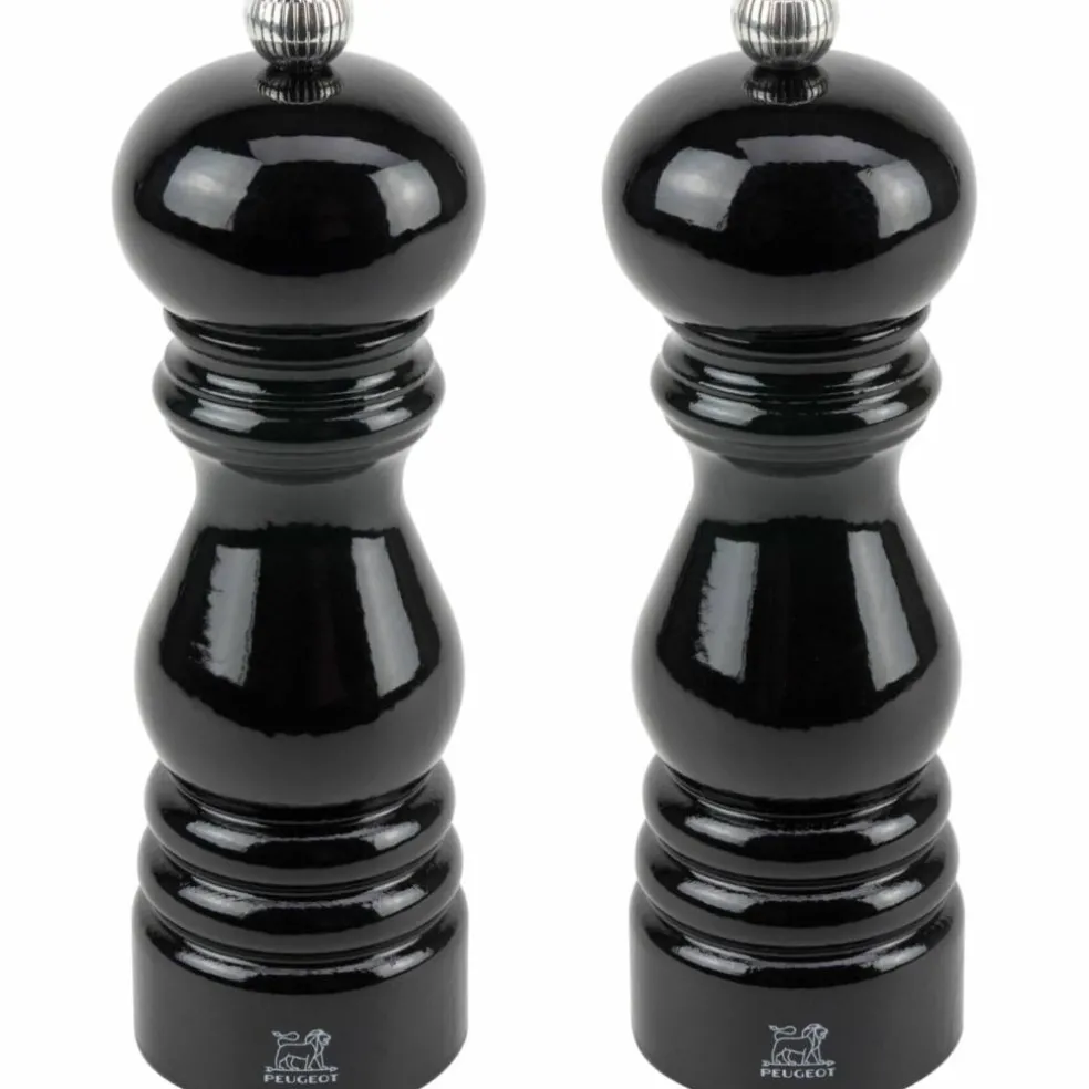 Duo salt- och pepparkvarn 18 cm, svart