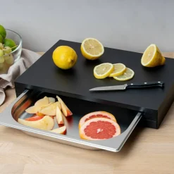 Duracore skärbräda med låda 39x27