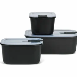 EasyClip förvaringslådor 3 st, nordic black