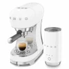 ECF12CREU manuell espressomaskin med mjölkskummare, creme