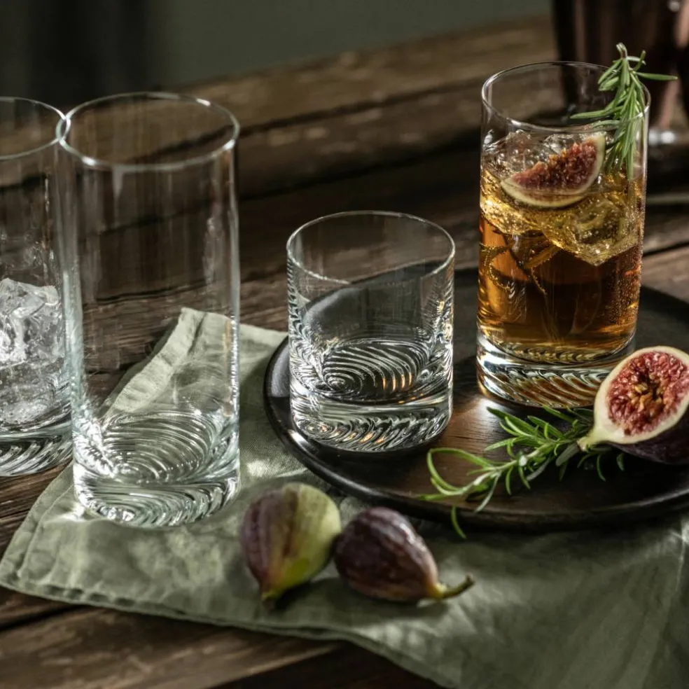 Echo longdrinkglas 48 cl 4-pack, klar
