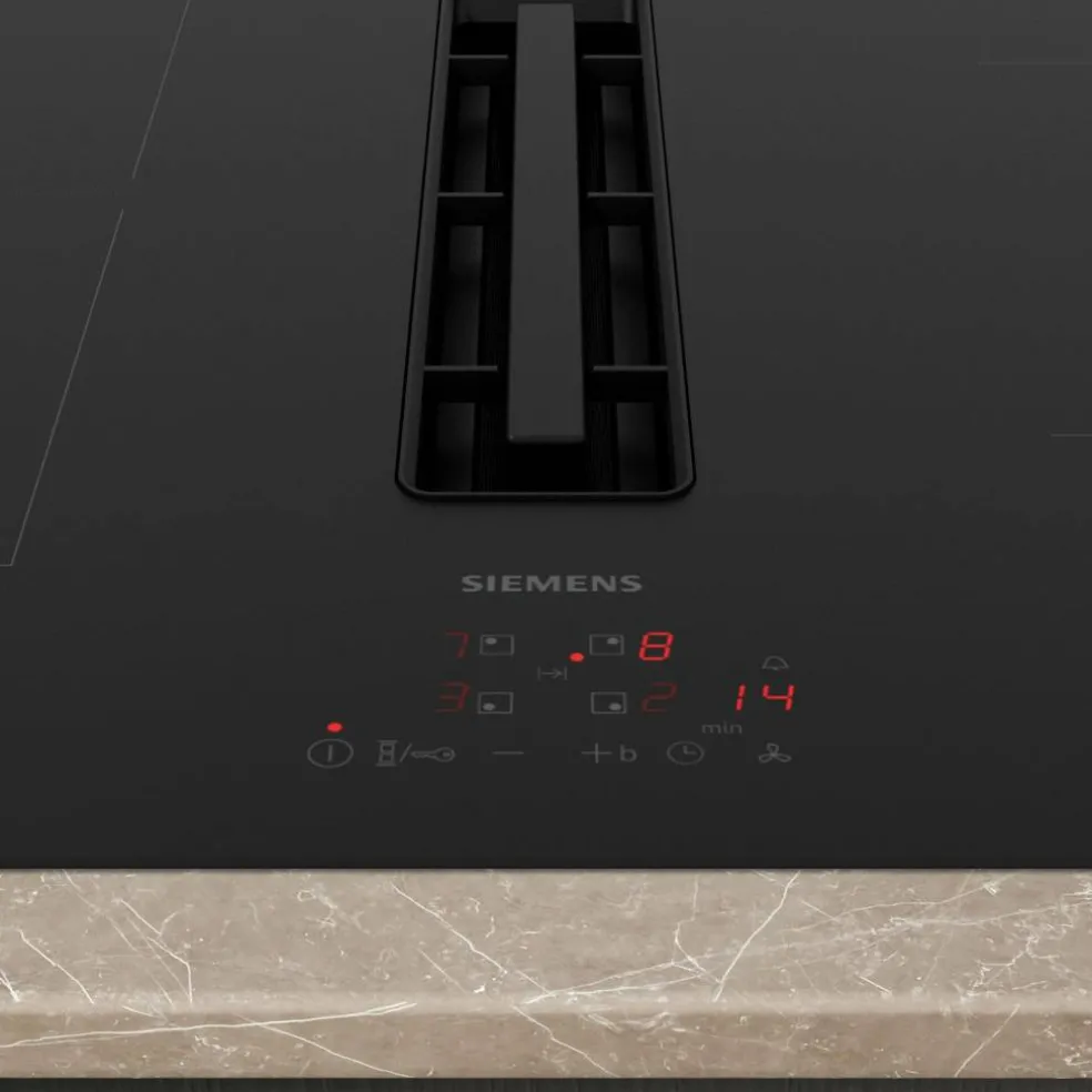 ED811BS16E iQ300 induktionshäll med integrerad fläktkåpa 80 cm