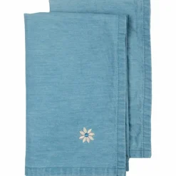 Eden Denim servett 2-pack, blå