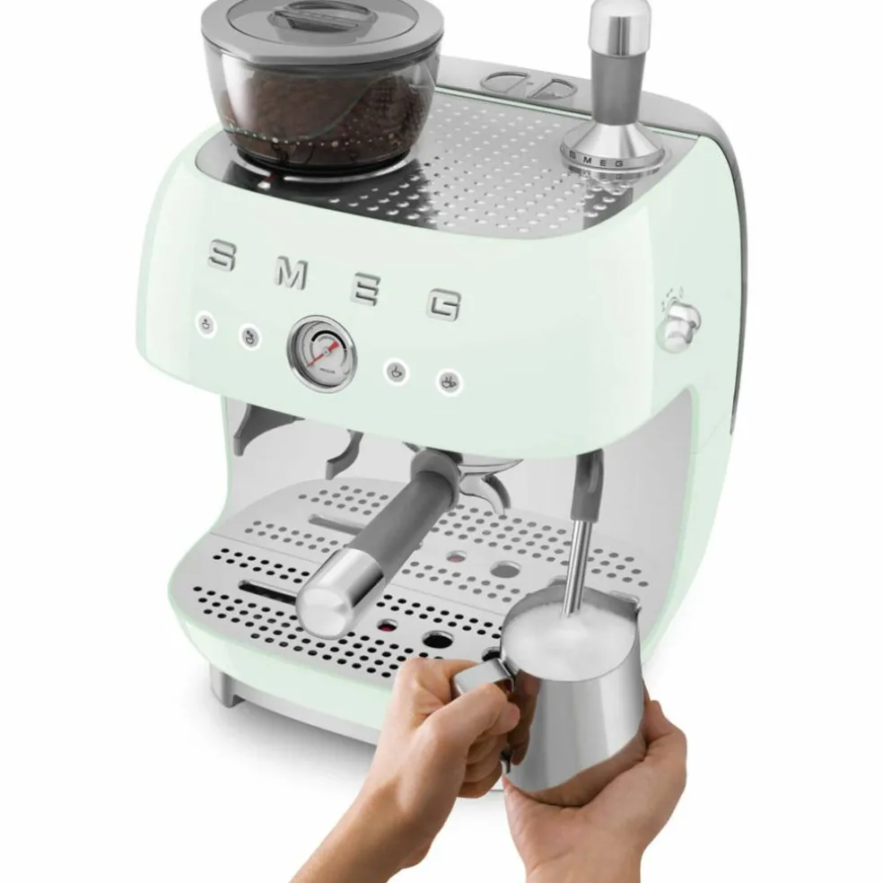 EGF03 Manuell espressomaskin, pastellgrön