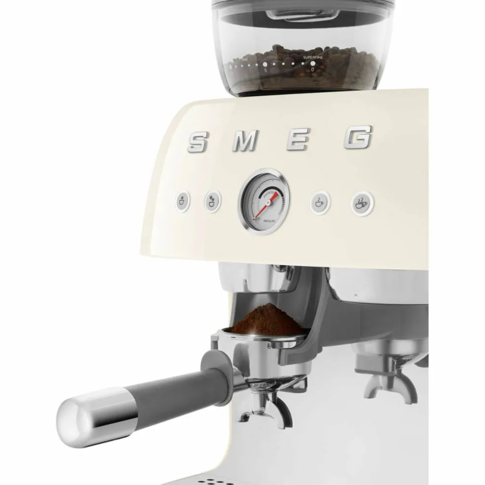 EGF03 Manuell espressomaskin, vit