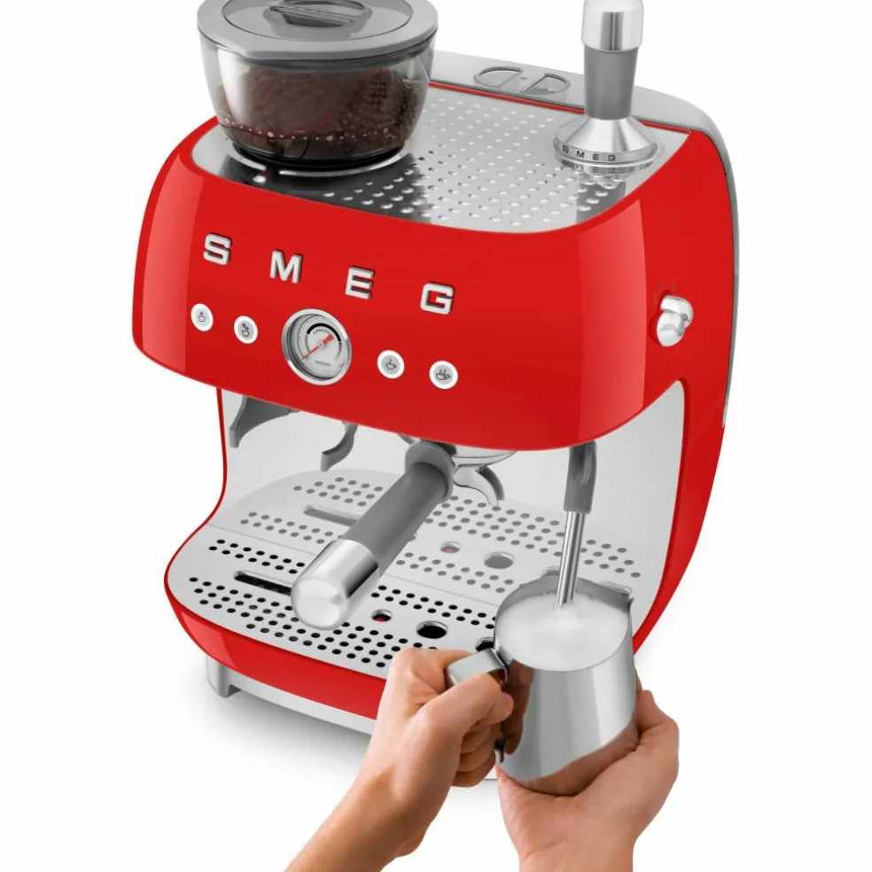 EGF03 Manuell espressomaskin, vit