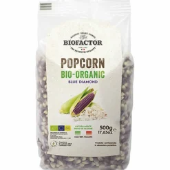 Ekologiska popcorn 500g, blåa