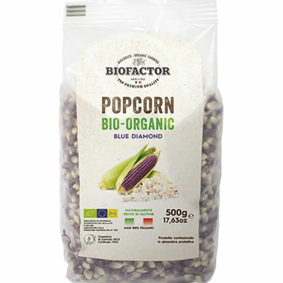 Ekologiska popcorn 500g, röda