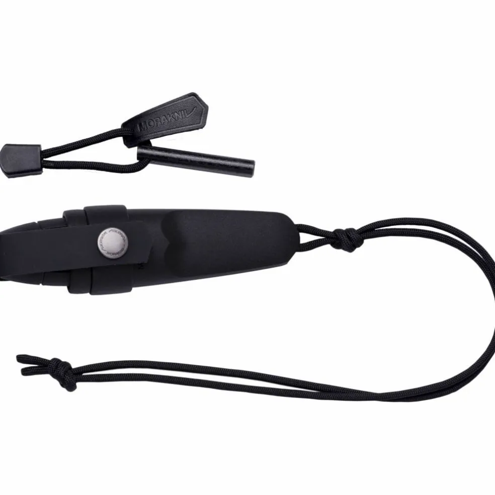 Eldris med tändståls-kit (S), svart