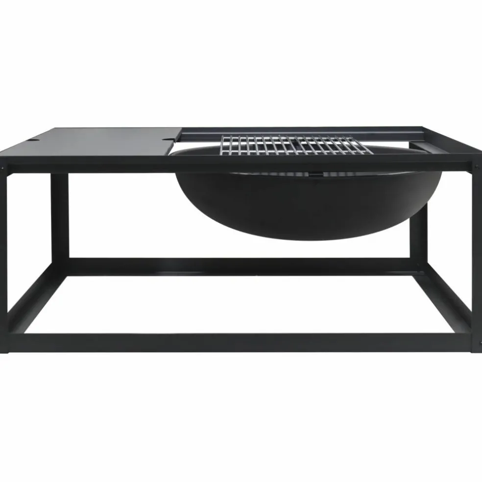 Eldstad med grillgaller
