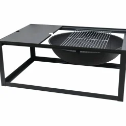 Eldstad med grillgaller