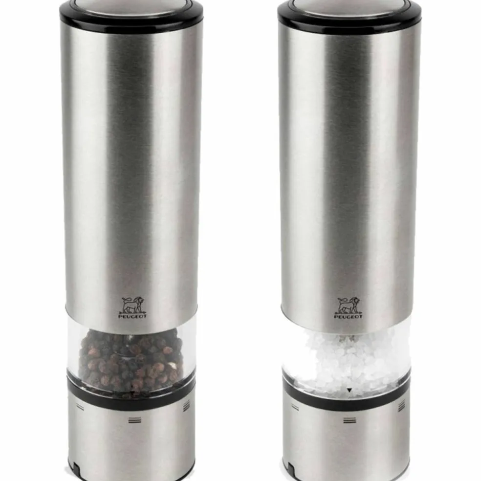 Elektrisk Salt- & Pepparkvarn20 cm Rostfritt Stål