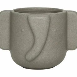Elephant kruka 9 cm, sten