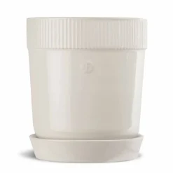 Elise örtkruka 11 cm, vit