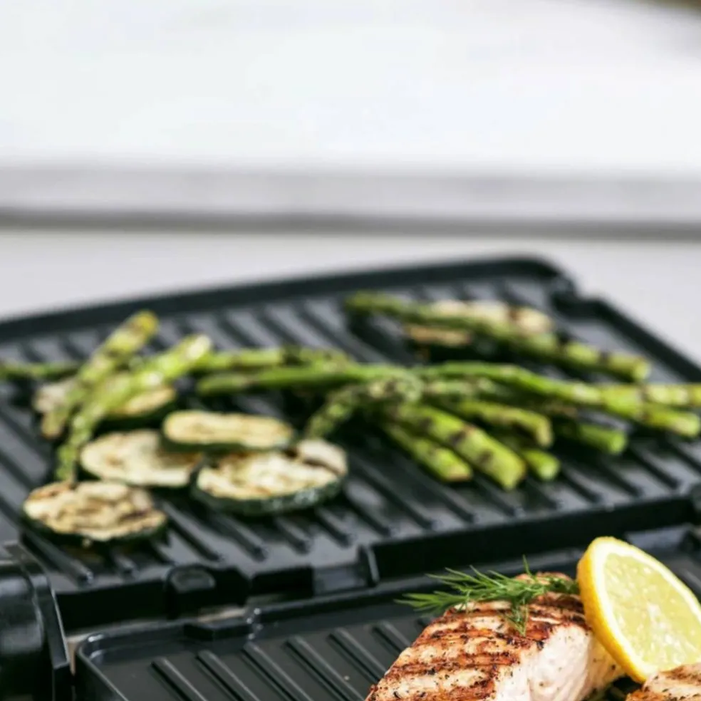 Elite kontaktgrill, stainless steel