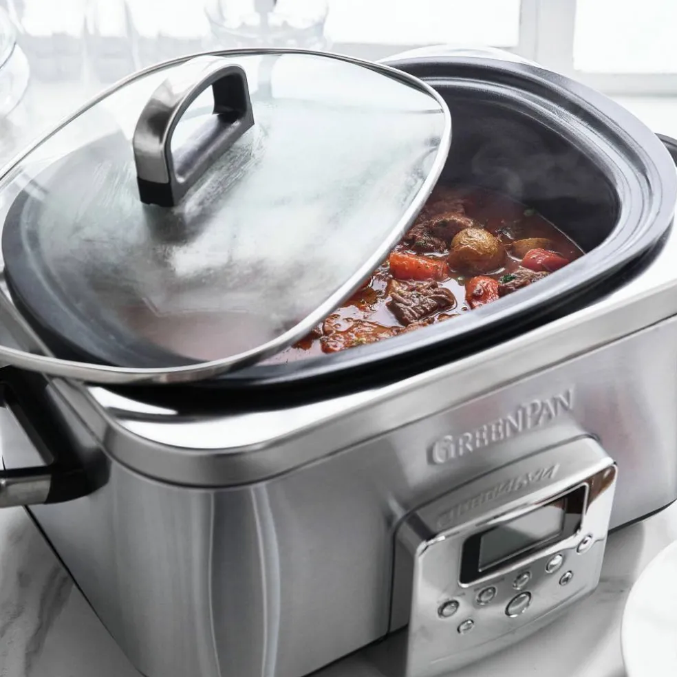 Elite Slow Cooker, blue haze