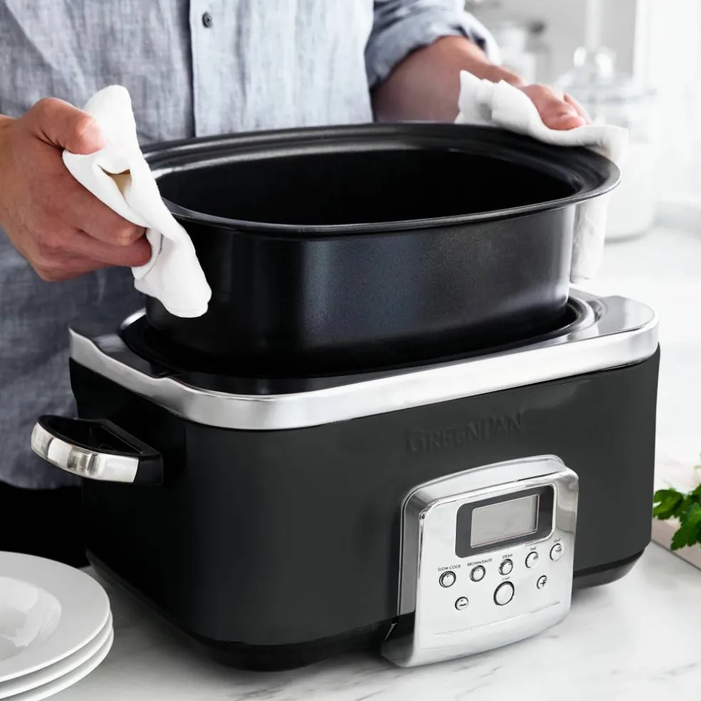 Elite Slow Cooker, blue haze