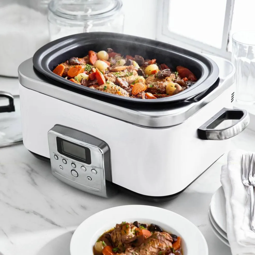 Elite Slow Cooker, cloud cream