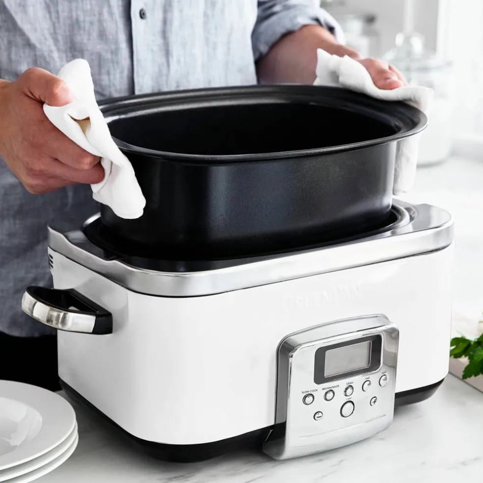 Elite Slow Cooker, cloud cream
