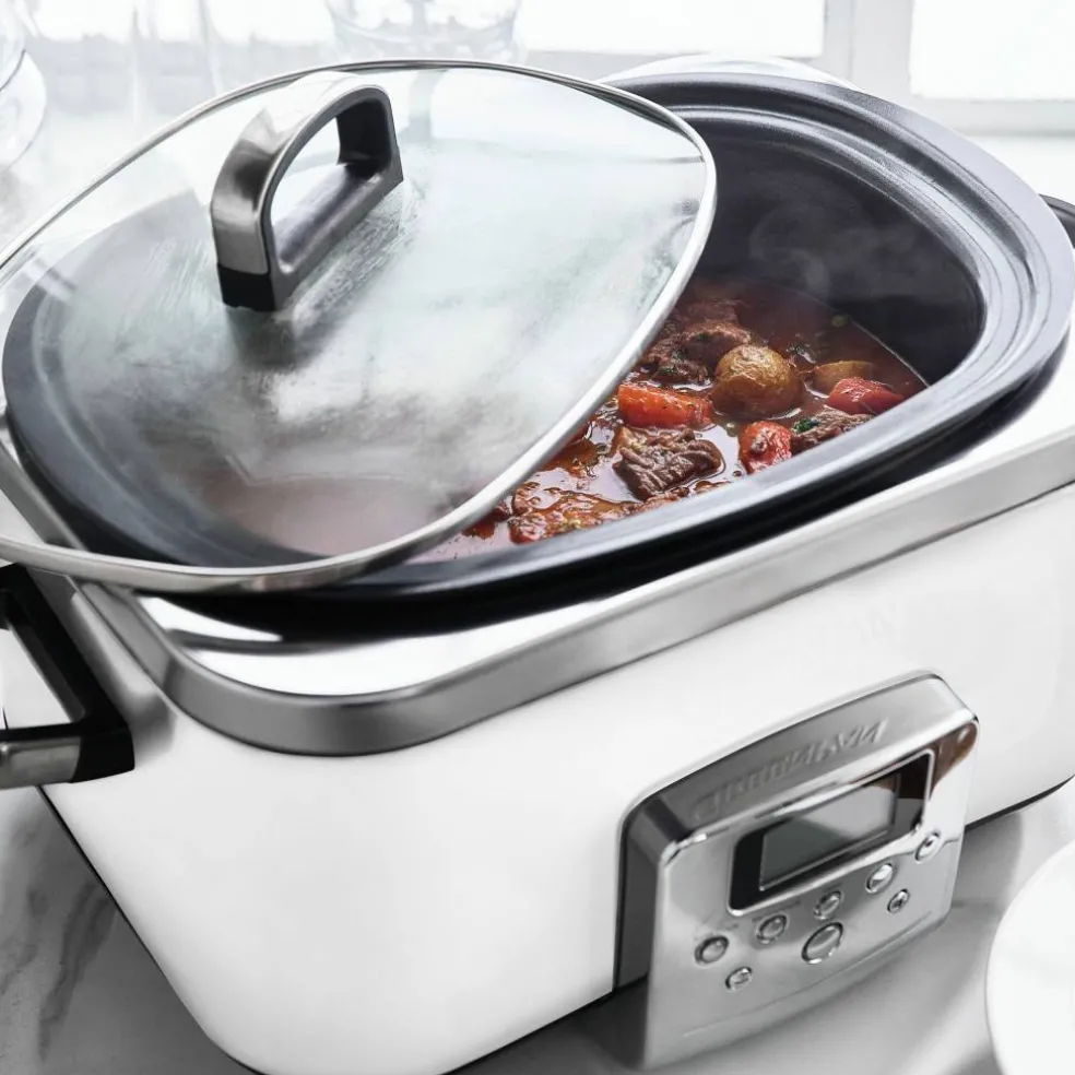 Elite Slow Cooker, cloud cream