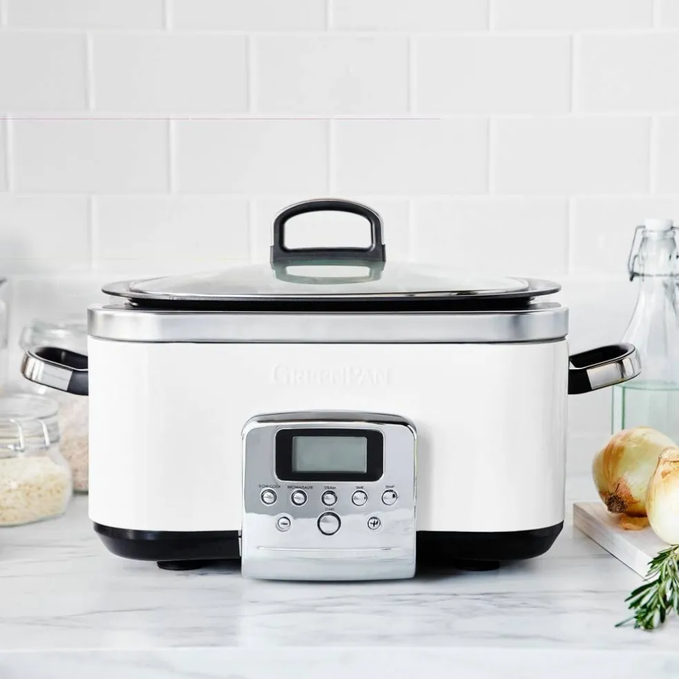 Elite Slow Cooker, cloud cream