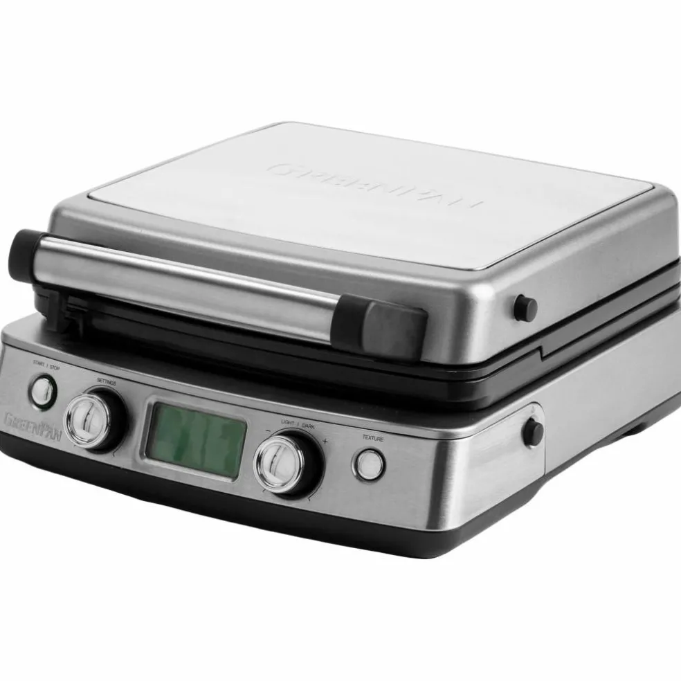 Elite våffeljärn, stainless steel