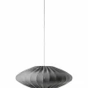 Ellipse taklampa, 65 cm, grå
