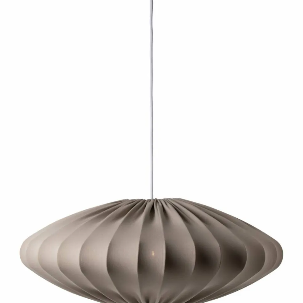 Ellipse taklampa, 65 cm, vit