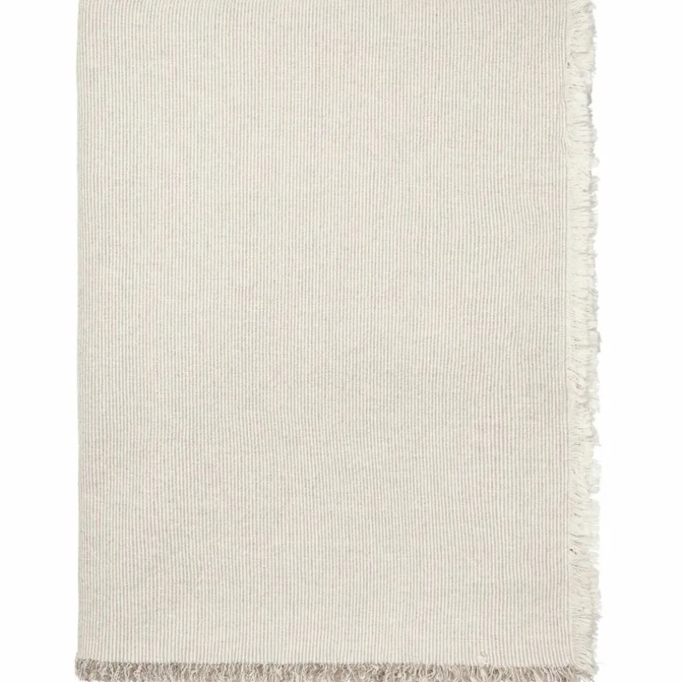 Elouise bordsduk 200x160 cm, svart/offwhite