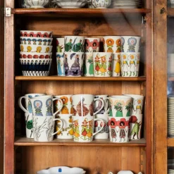 Elsa Beskow mugg 28 cl, Aunt Brown