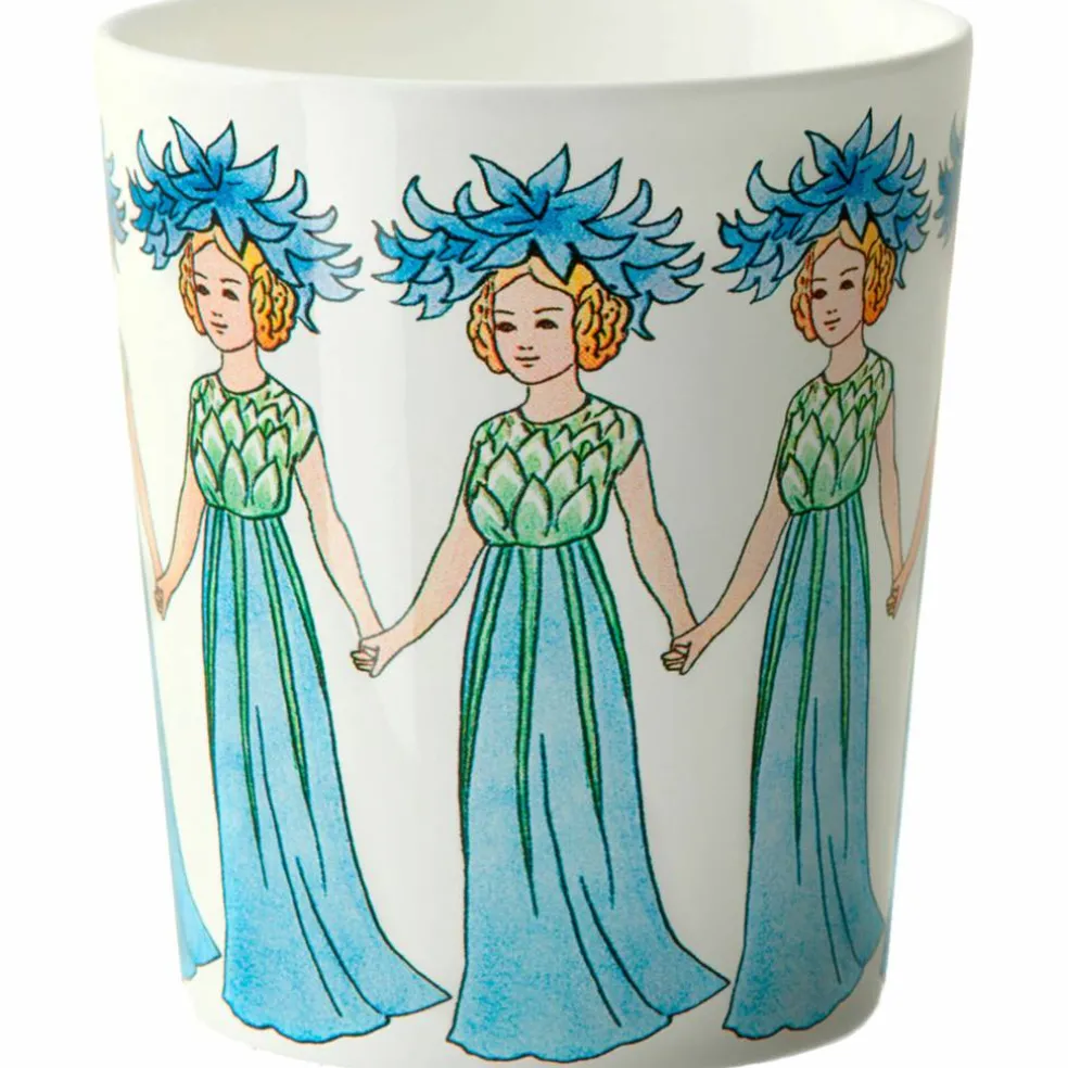 Elsa Beskow, mugg 28 cl- Jungfru blåklint