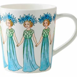Elsa Beskow, mugg 40 clmed öra - Jungfru blåklint