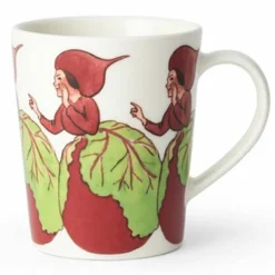 Elsa Beskow mugg 28 cl, Nasturtium
