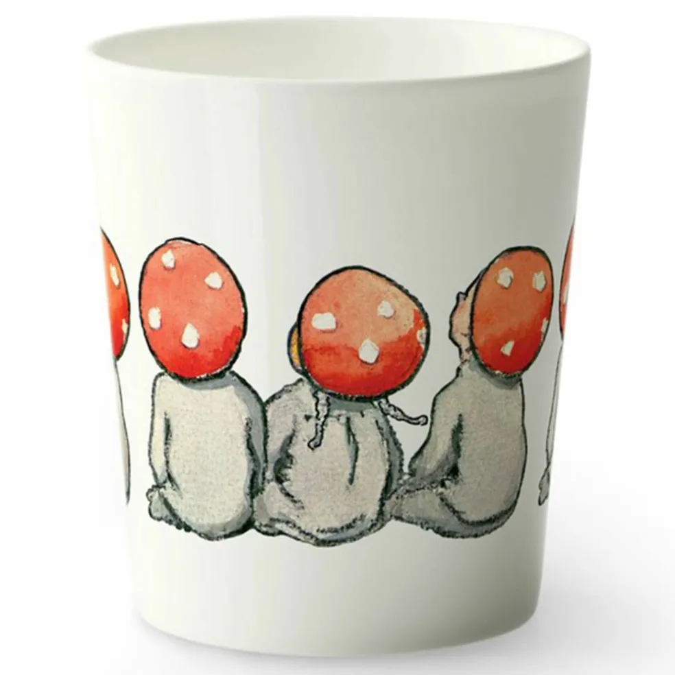 Elsa Beskow mugg 28 cl, Nasturtium