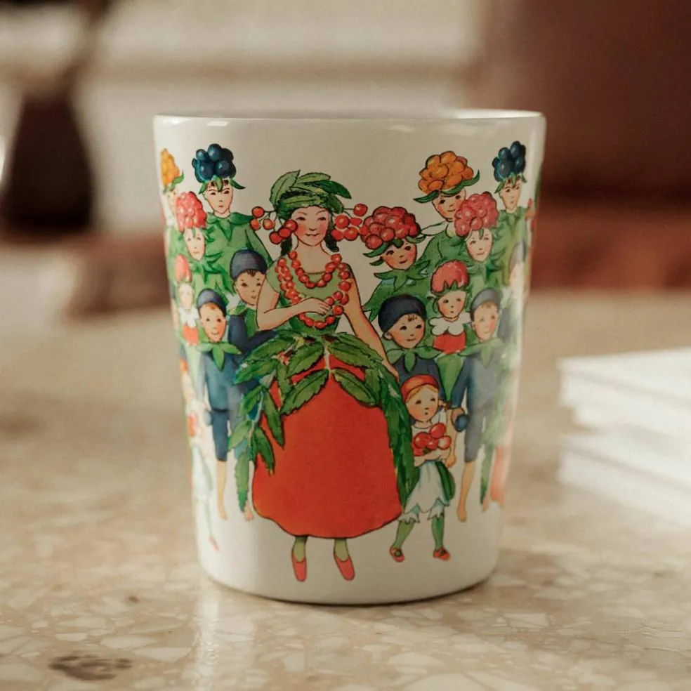 Elsa Beskow mugg 28 cl, Rose