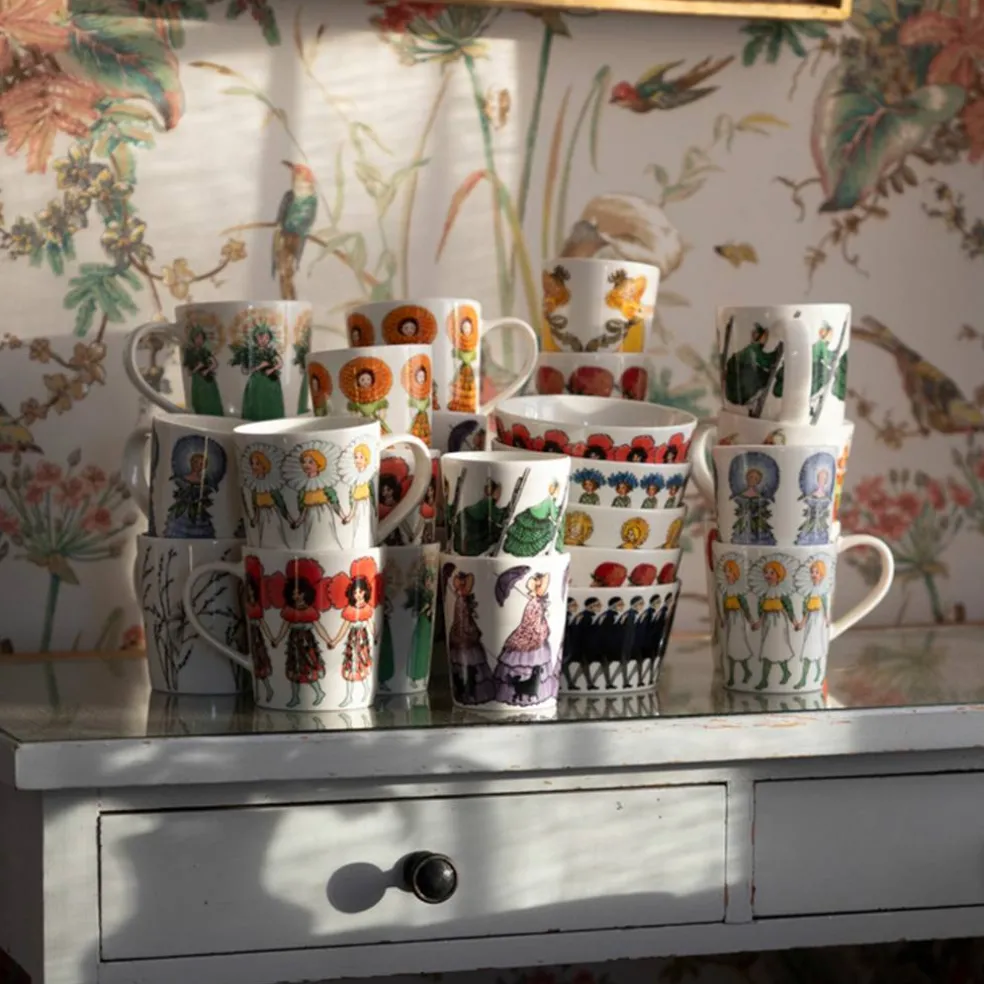 Elsa Beskow mugg med handtag 28 cl, carrot