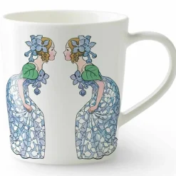 Elsa Beskow mugg med handtag 40 cl, Nasturtium