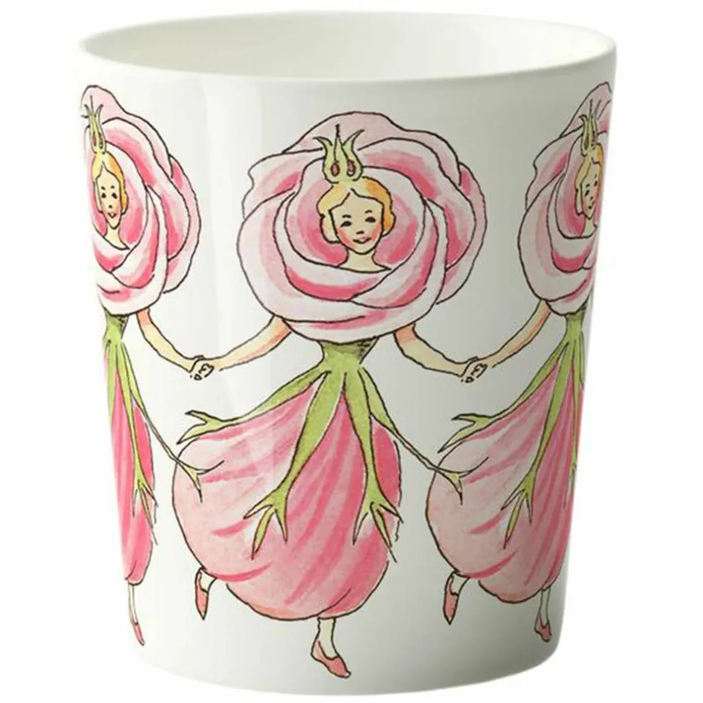 Elsa Beskow mugg med handtag 28 cl, Mrs Broad Bean