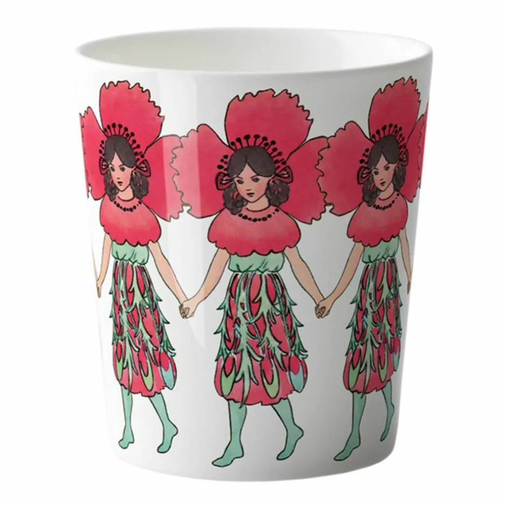 Elsa Beskow mugg med handtag 28 cl, Mrs Broad Bean