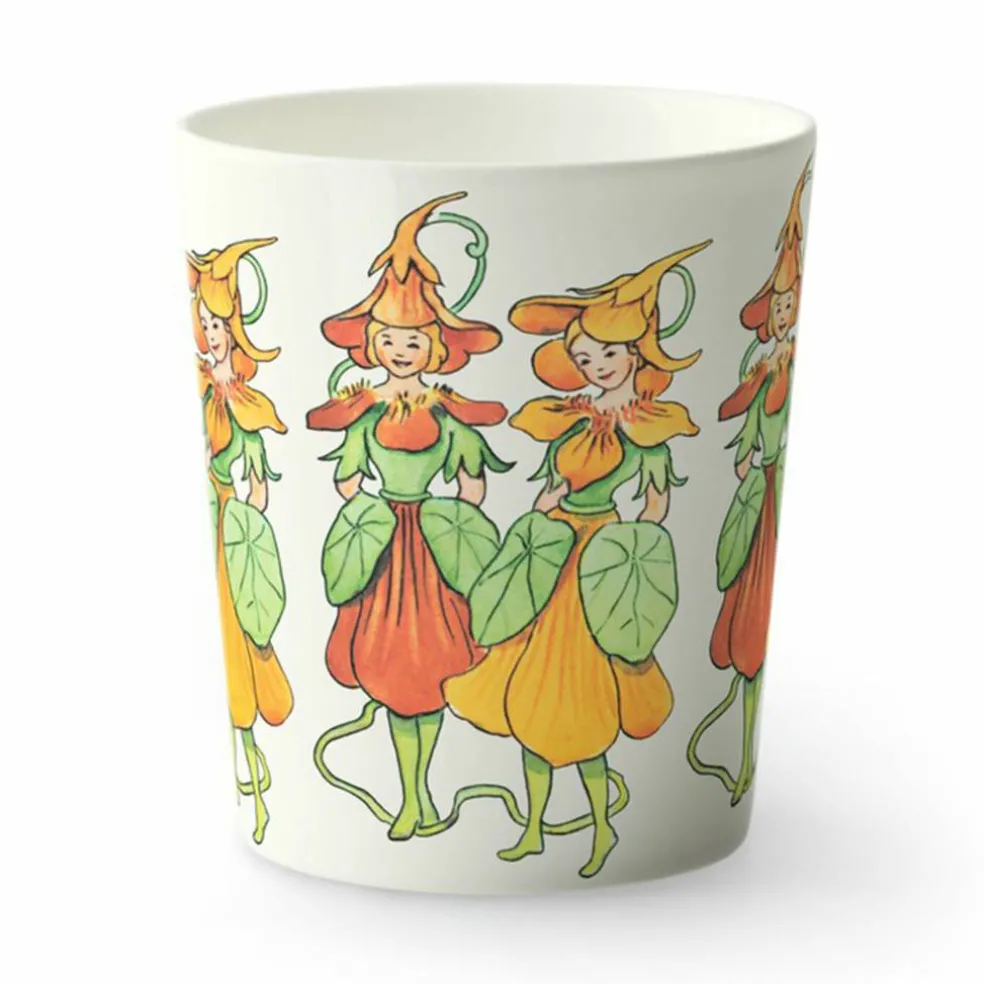 Elsa Beskow mugg med handtag 28 cl, Mrs Broad Bean