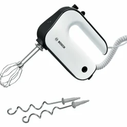 Elvisp med spiralsladd, 550 watt, vit/antracit