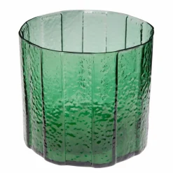 Emerald vas 23 cm, grön