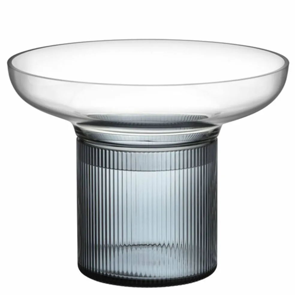 Ensemble vas 15 cm, blå/grå