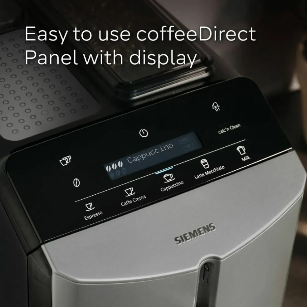 EQ300 Helautomatisk espressomaskin, rostfritt stål