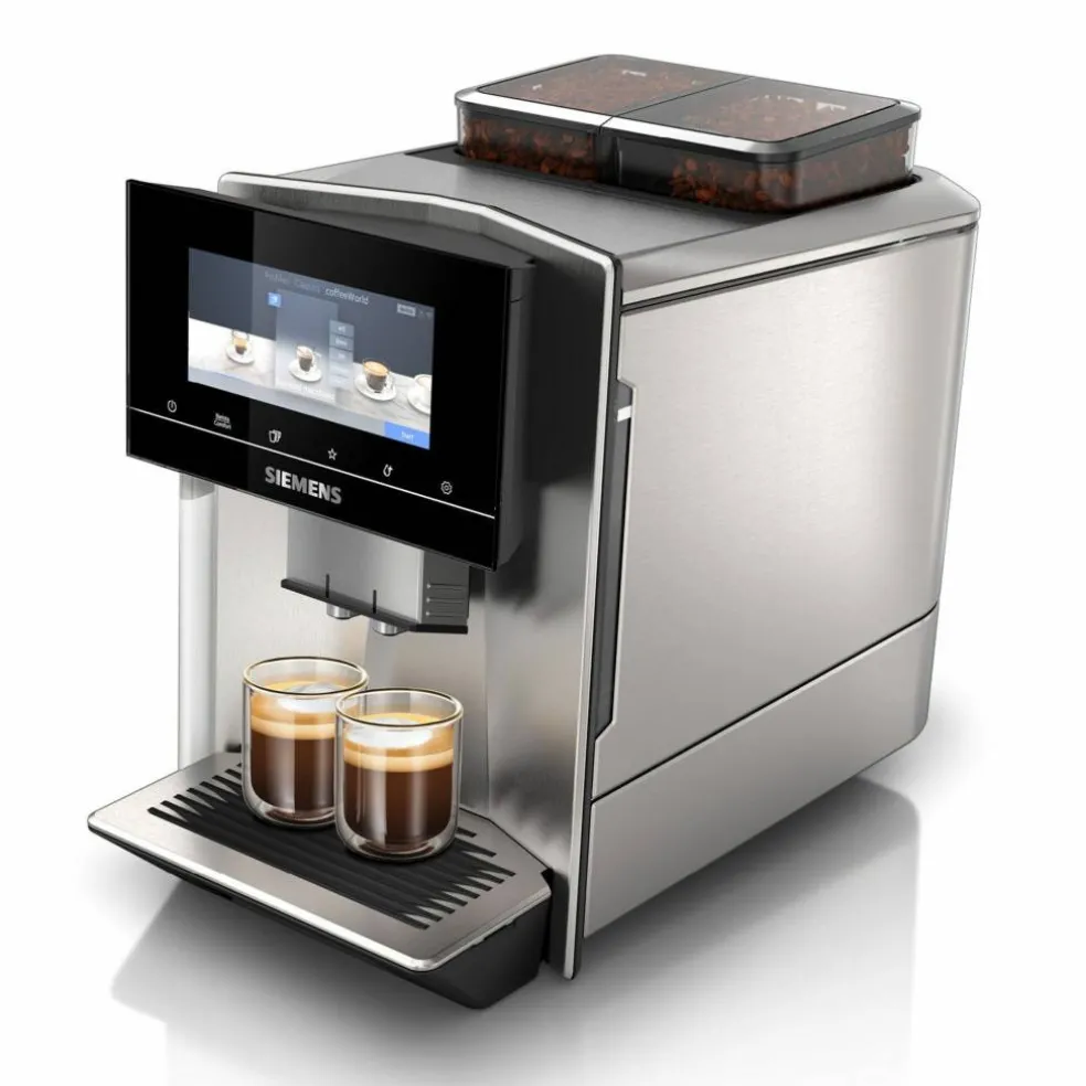 EQ900 Helautomatisk espressomaskin, rostfritt stål