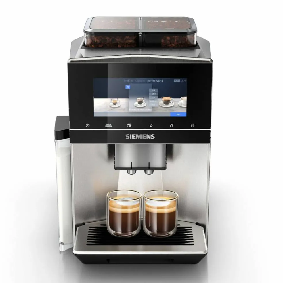 EQ900 Helautomatisk espressomaskin, rostfritt stål