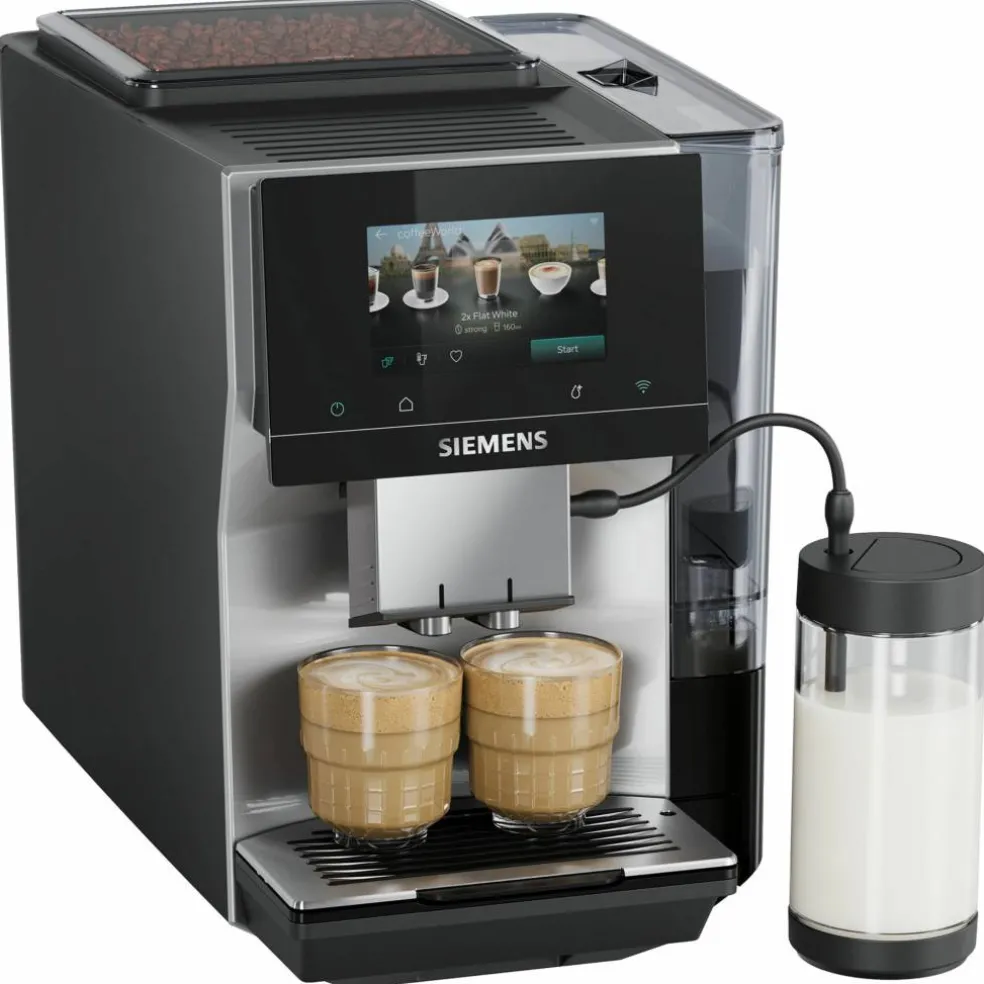 EQ700 iAroma TP725EM7 helautomatisk espressomaskin, rostfritt stål